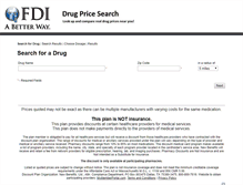 Tablet Screenshot of fdi.myrxprice.com